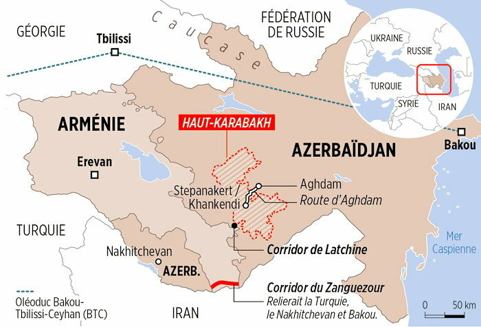 Le corridor de Zanguezour