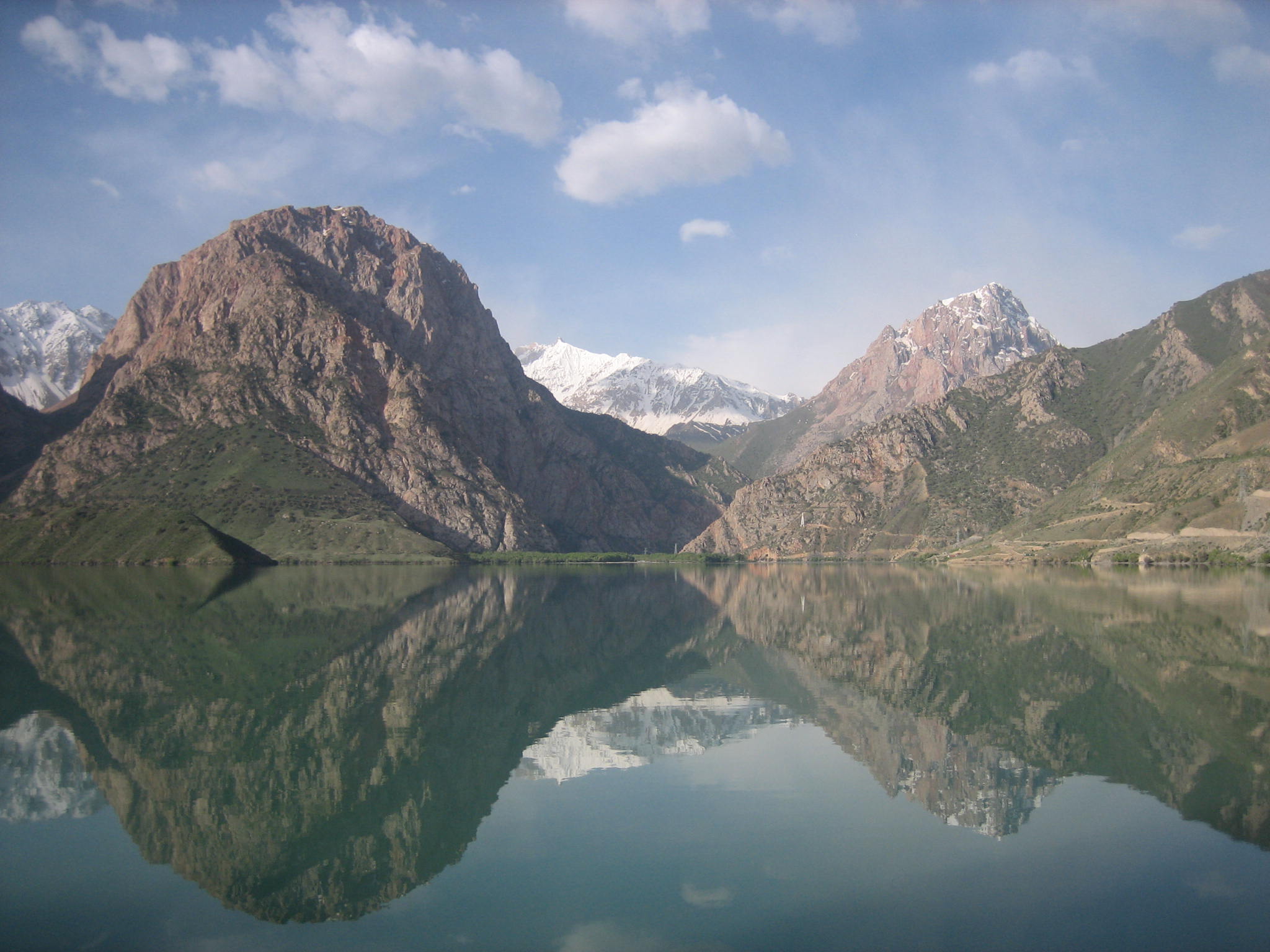 Le lac Iskanderkoul, au Tadjikistan